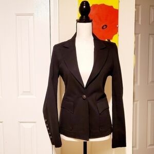 Priorities | Black Button Blazer